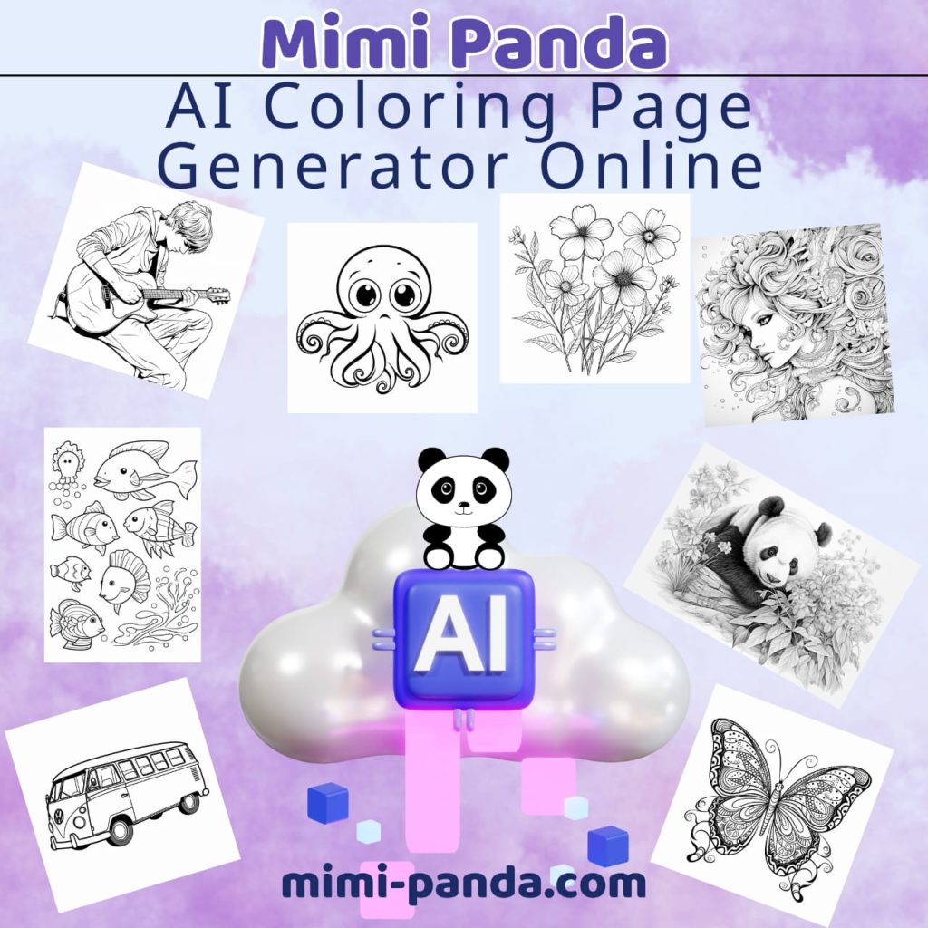 AI Coloring Page Generator Online